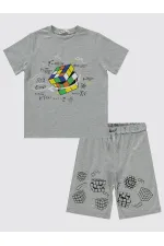 Erkek Çocuk Pijama Takımı 6-9 Yaş Grimelanj - Paket