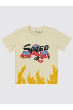 Erkek Çocuk Tişört 2-5 Yaş Taş Rengi - Paket