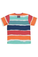 Erkek Çocuk Tişört 6-9 Yaş Kırık Beyaz - Paket