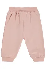 Baby Sweatpants 0-24 Months Powder Pink - Pack