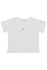 Kız Çocuk Tişört 2-5 Yaş Kırık Beyaz - Paket