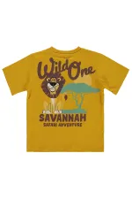 Boys' T-Shirt, Ages 2-5, Dark Mustard - Pack Boys' T-Shirt, Ages 2-5, Dark Mustard - Pack