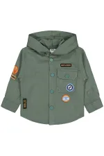 Bebek Gömlek 0-24 Ay Haki - Paket