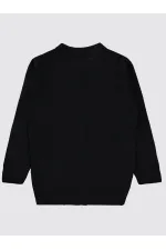 Kız Çocuk Hırka 2-5 Yaş Siyah - Paket