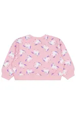 Kız Çocuk Sweatshirt 2-5 Yaş Pembe - Paket