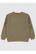 Sweat-shirt garçon marron 2-5 ans - Lot