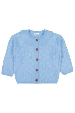 Gilet bleu pour fille (6-9 ans) - Emballage