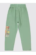 Erkek Çocuk Pantolon 6-9 Yaş Yeşil - Paket