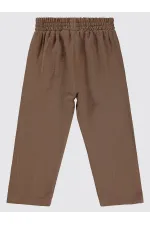 Boy Trousers 2-5 Years Old Brown - Package