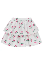 Kız Çocuk Etek 6-9 Yaş Ekru - Paket