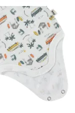 Bebek Çıtçıtlı Badi 0-24 Ay Ekru - Paket