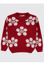 Pull rouge pour fille de 2 à 5 ans - Lot