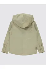 Chemise garçon 10-13 ans couleur pierre - Emballage