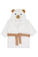 Bebek Bornoz 0-24 Ay Ekru - Paket