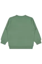 Erkek Çocuk Sweatshirt Km 2-5 Yaş Soft Haki - Paket