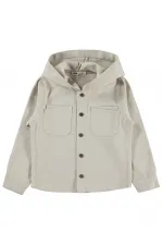 Boys' Jacket, Ages 10-13, Stone Color - Package