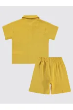 Boys' Set 2-5 Years Old Mustard - Package