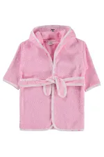 Bebek Bornoz 0-24 Ay Pembe - Paket