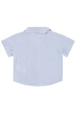 Bebek Gömlek 0-24 Ay Mavi - Paket