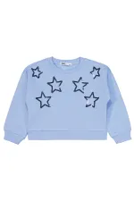 Girls Tracksuit Set 2-5 Years Old Light Blue - Package