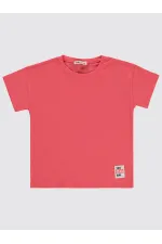 Girls T-Shirt 2-5 Years Old Sunset Coral - Pack