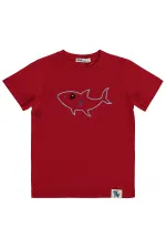 Erkek Çocuk Tişört 2-5 Yaş Kırmızı - Paket