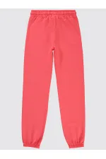 Kız Çocuk Eşofman Altı 10-13 Yaş Günbatımı Mercanı - Paket