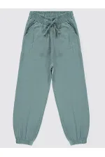 Pantalon bleu pour fille 6-9 ans - Lot