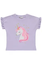 Kız Çocuk Takım 2-5 Yaş Lila - Paket