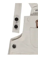 Salopette garçon, 2-5 ans, couleur pierre foncée - Emballage