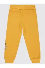 Bas de survêtement garçon 2-5 ans moutarde - Lot