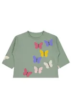 Bebek Sweatshirt 0-24 Ay Çağla Yeşili - Paket