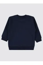 Sweat-shirt bébé 0-24 mois bleu marine - Lot