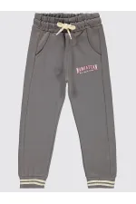 Kız Çocuk Eşofman Altı 2-5 Yaş Grafit - Paket