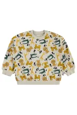 Bebek Sweatshirt 0-24 Ay Taş Rengi - Paket