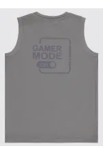 Lot de t-shirts gris pour garçons de 6 à 9 ans