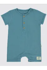 Grenouillères bébé 0-24 mois indigo - Emballage