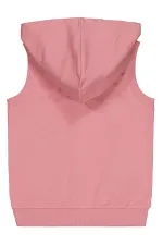 Kız Çocuk Yelek 2-5 Yaş Gül Kurusu - Paket