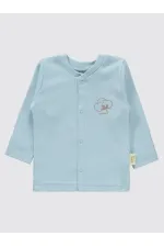 Bebek Pijama Takımı 0-24 Ay Mavi - Paket