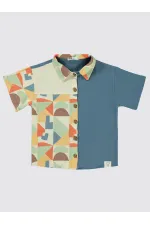 Boy Shirt 6-9 Years Indigo - Package