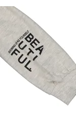 Gilet fille 10-13 ans écru Melanj - Emballage