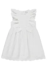 Girls' Jumpsuit and Dress, Ages 6-9, Off-White - Package