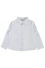 Chemise garçon, 2-5 ans, blanche - Emballage