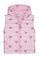 Kız Çocuk Yelek 6-9 Yaş Pudra - Paket