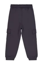 Bas de survêtement garçon 10-13 ans anthracite - Lot