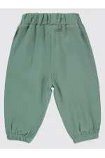 Culottes bébé 0-24 mois vert d'eau - Lot