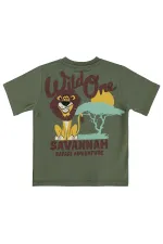 Boys' T-Shirt, Ages 2-5, Khaki - Pack Boys' T-Shirt, Ages 2-5, Khaki - Pack