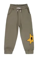 Bas de survêtement kaki pour garçon de 6 à 9 ans - Lot