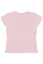 Kız Çocuk Tişört Km 2-5 Yaş Pembe Şerbet - Paket