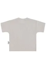 T-shirt bébé 0-24 mois couleur pierre - Emballage